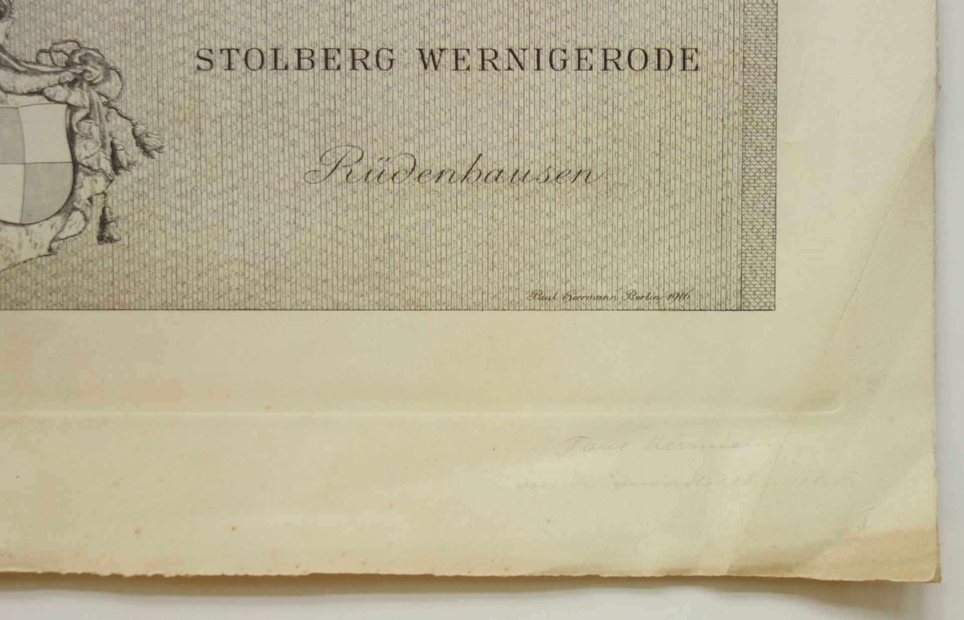 Paul Herrmann (1864, München-1940, Berlin), "Marie Fürstin zu Stolberg Wernigerode, Gräfin zu - Bild 2 aus 2