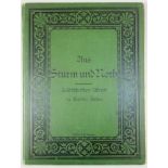 Aus Sturm und Noth, Selbstschriften-Album des Deutschen Reiches , 1882, im Aufrage der Deutschen