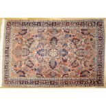 Teppich, Sarough, Maße: 98*148cm, GebrauchsspurenCarpet, Sarough, dimensions: 98 * 148cm, traces