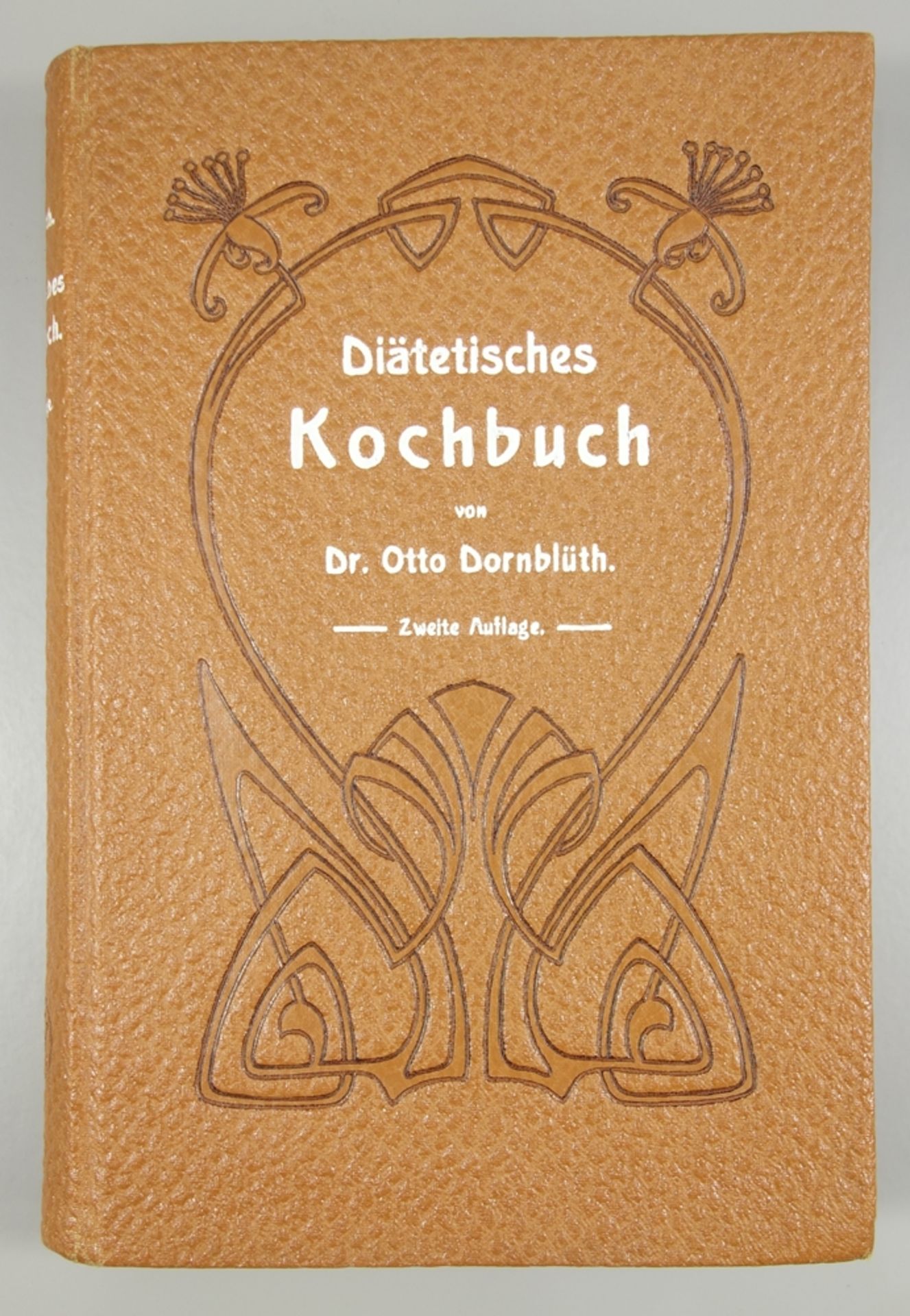 Diätetisches Kochbuch, Dr.Otto Dornblüth, 1905, 2.Auflage, A.Stubers Verlag, Würzburg, 351 S. und 24