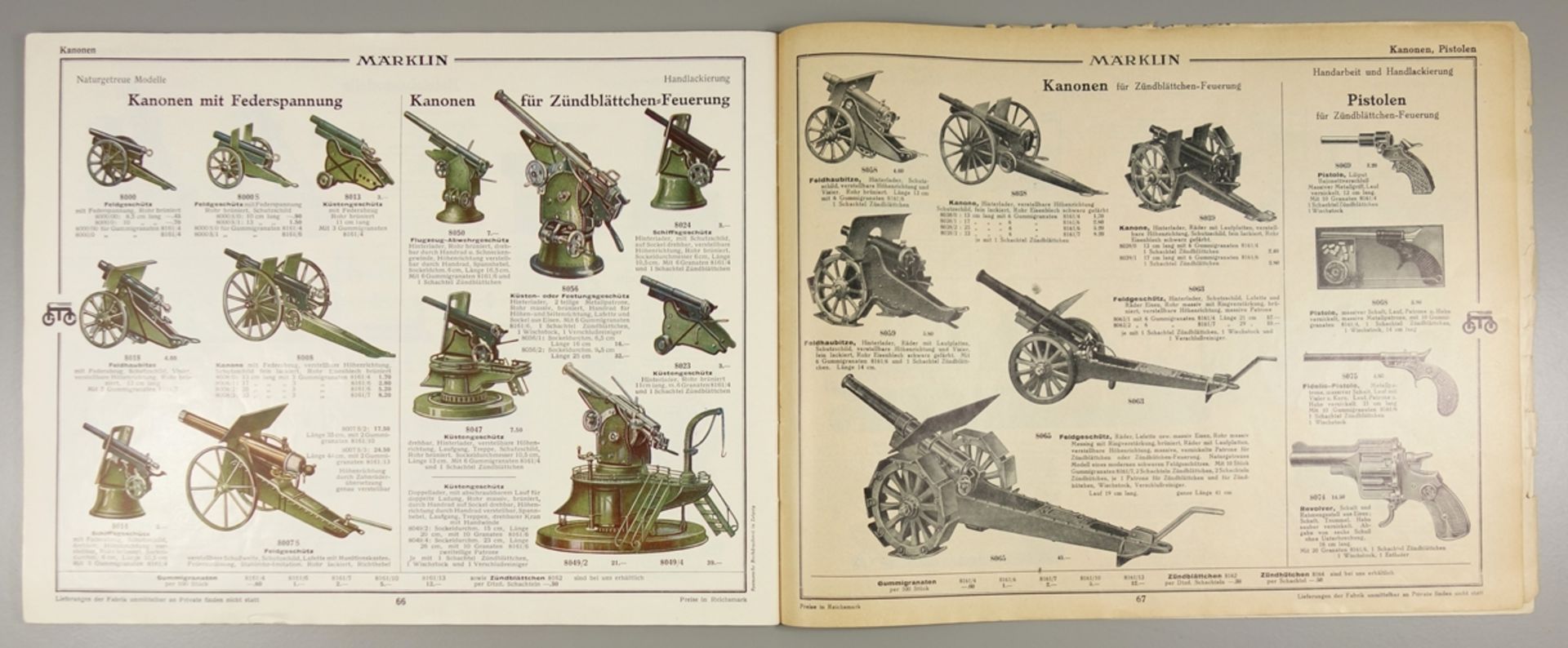 2 Märklin -Spielwarenkataloge, 1930 und 1931, Vertrieb Paul Behrendsen, Magdeburg; Katalog von 1930, - Bild 4 aus 5