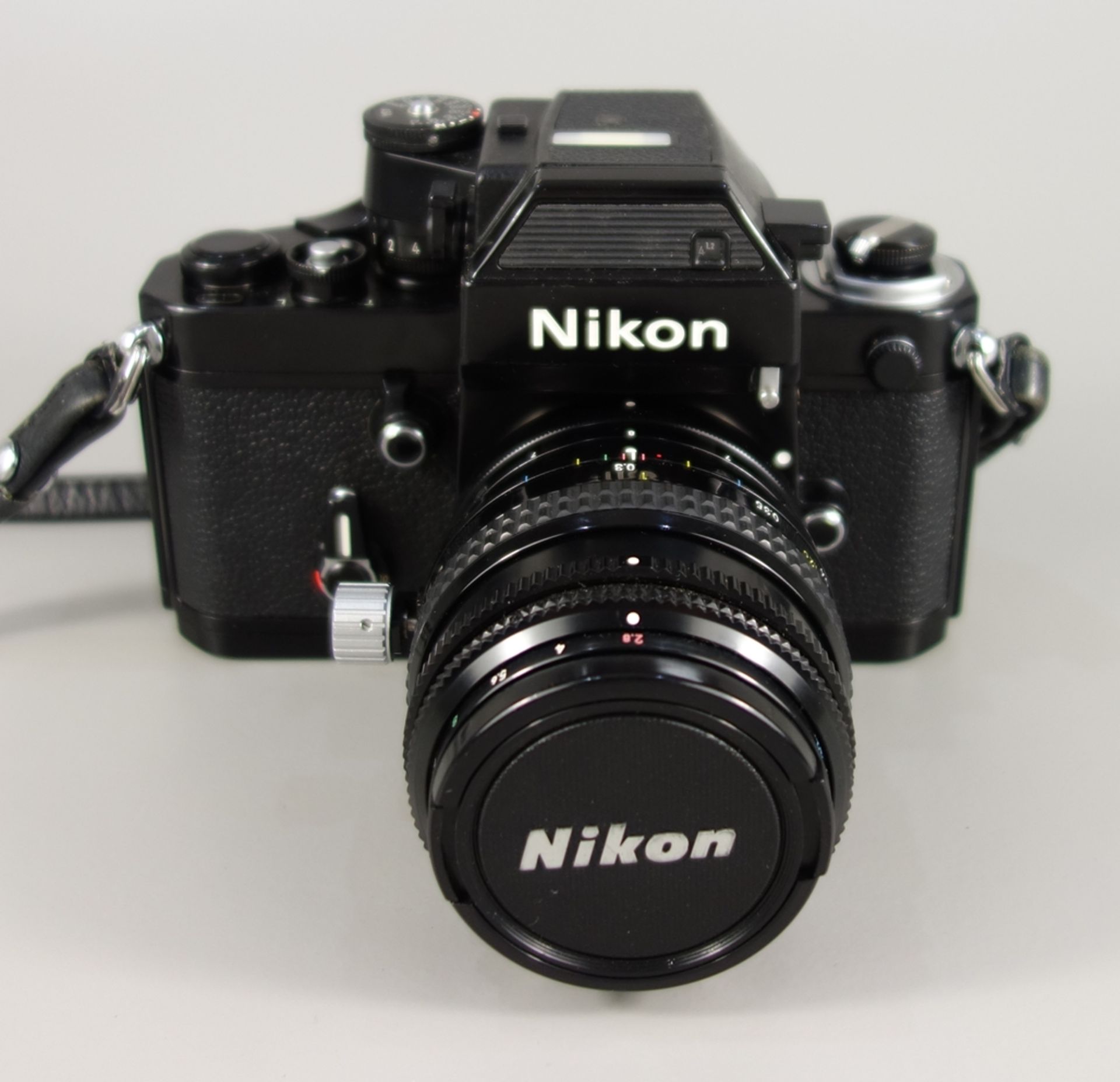 Nikon F2 SB, Spiegelreflexkamera, 1970er Jahre, Serien-Nr. 7574801, mit Shift-Objektiv Nikon PC- - Bild 2 aus 7