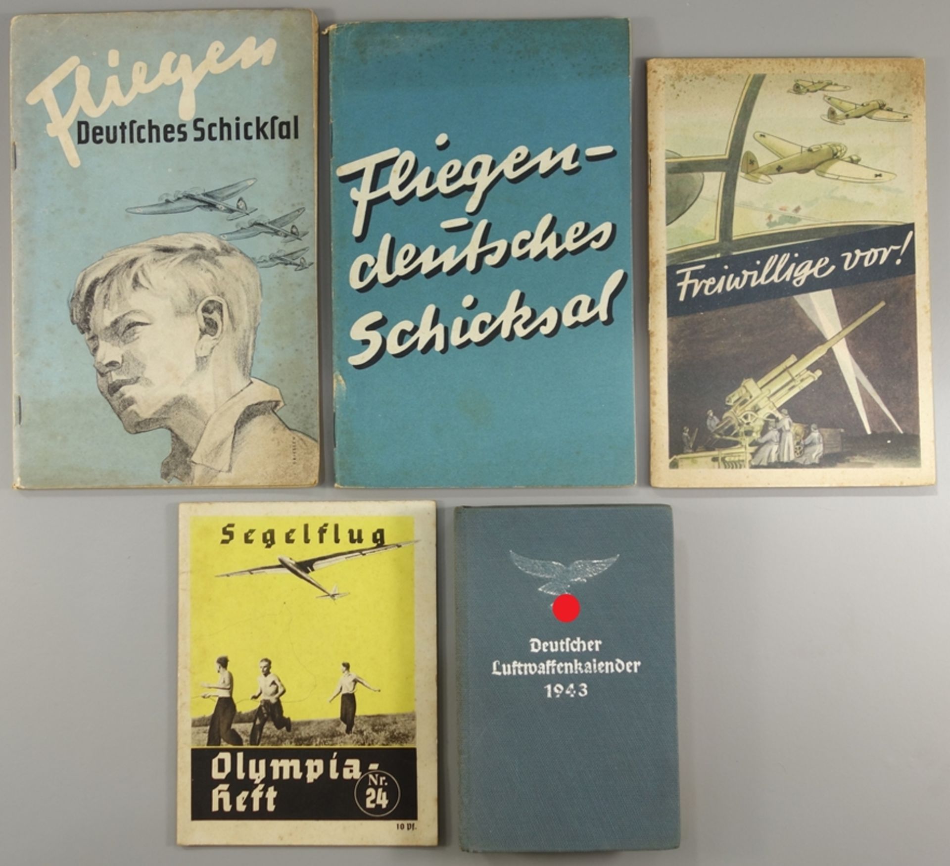 5* Literatur zur Luftwaffe / Fliegerei, WK II: Fliegen - ein deutsches Schicksal, Verlag Hermann