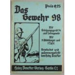 Das Gewehr 98, Heinz Denckler Verlag, Berlin, 1.Auflage, WK II, mit Anleitung für Reinigungsgewehr