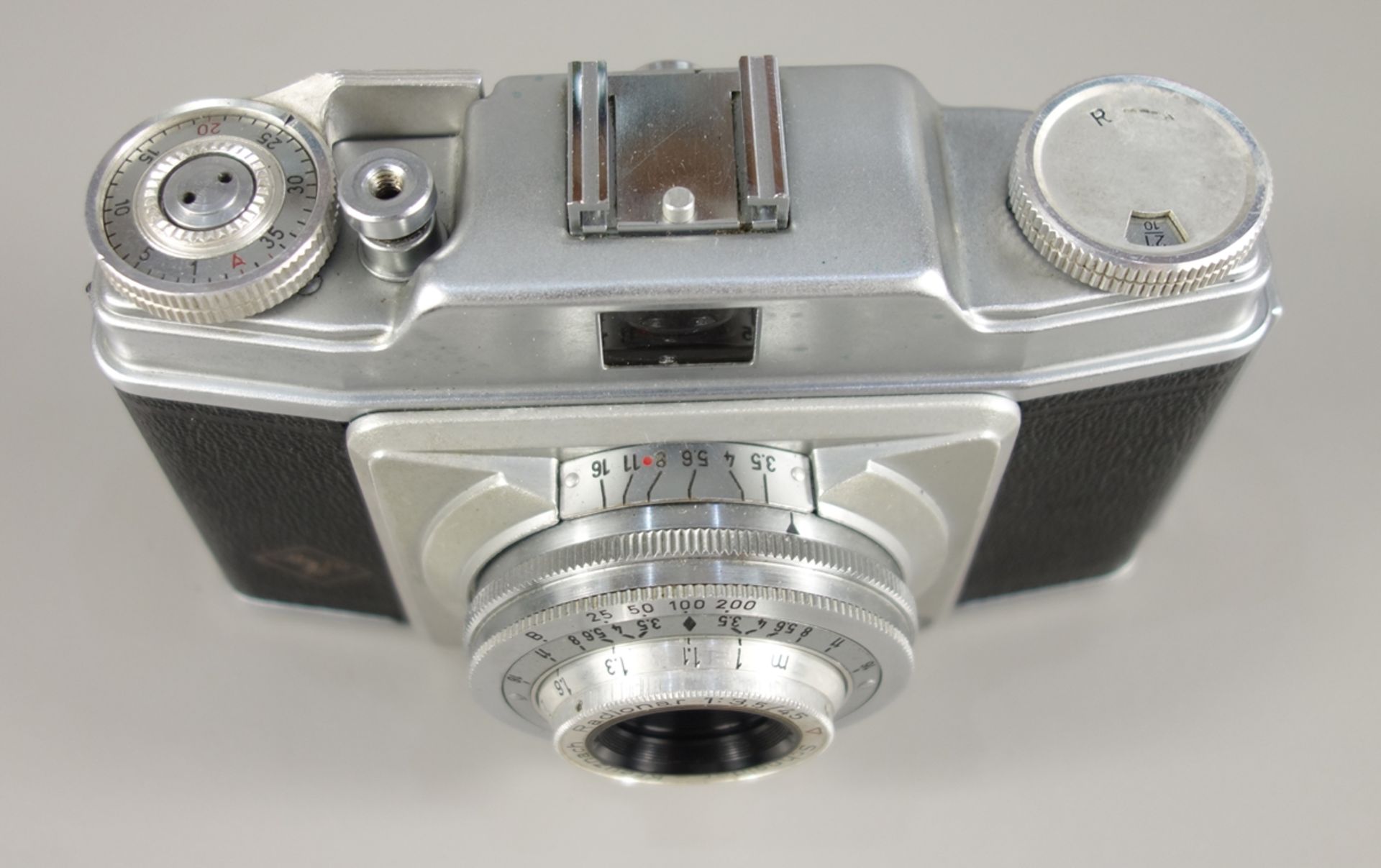 Agfa "Silette Pronto", 1950er Jahre, Kleinbild-Sucherkamera, feststehendes Objektiv Schneider- - Bild 2 aus 3