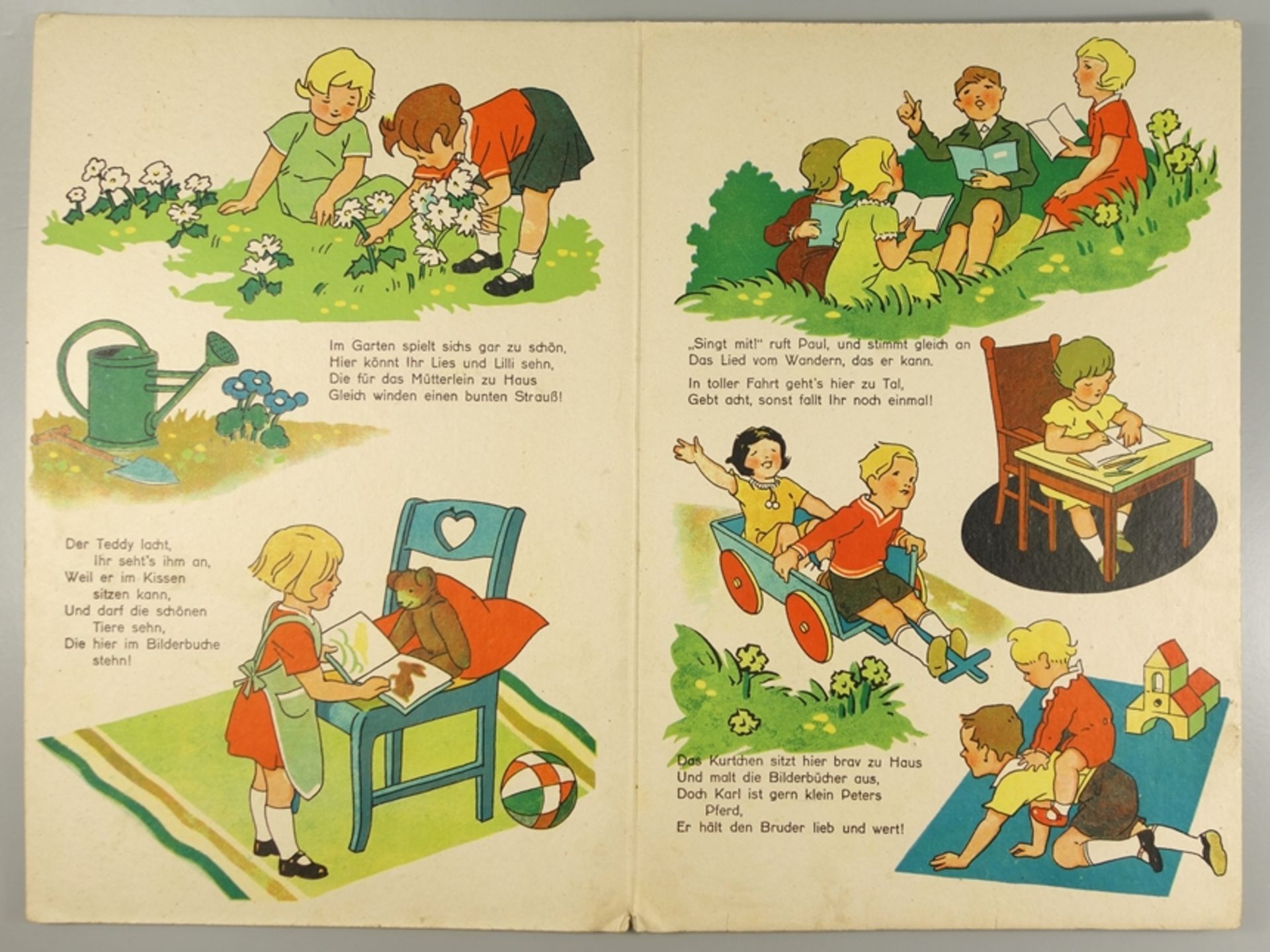 "Nicht so wild!" Kinderbuch, Nr.445 P, 1.Hälfte 20.Jh., ohne Verlagsangabe, ohne Jahreszahl; - Bild 2 aus 2