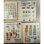ca. 1410 Briefmarken DDR und BRD, davon ca. 1170 überwiegend Motivmarken DDR und ca.240 Marken