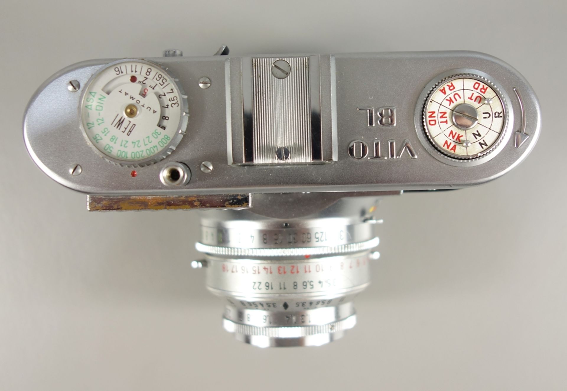 Voigtländer "VITO BL", späte 1950er Jahre, mit Objektiv Color-Skopar 1:3,5/50, Prontor-SVS- - Bild 2 aus 4