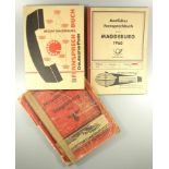 4 Fernsprechbücher, Magdeburg: 2* "Amtliches Fernsprechbuch für den Bezirk der Reichspostdirektion