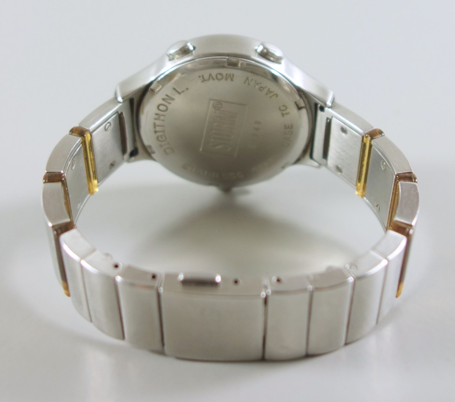 Design- Armbanduhr, Storm Digithon, London, Edelstahl, stark gewölbtes Uhrglas, blaues - Bild 2 aus 2