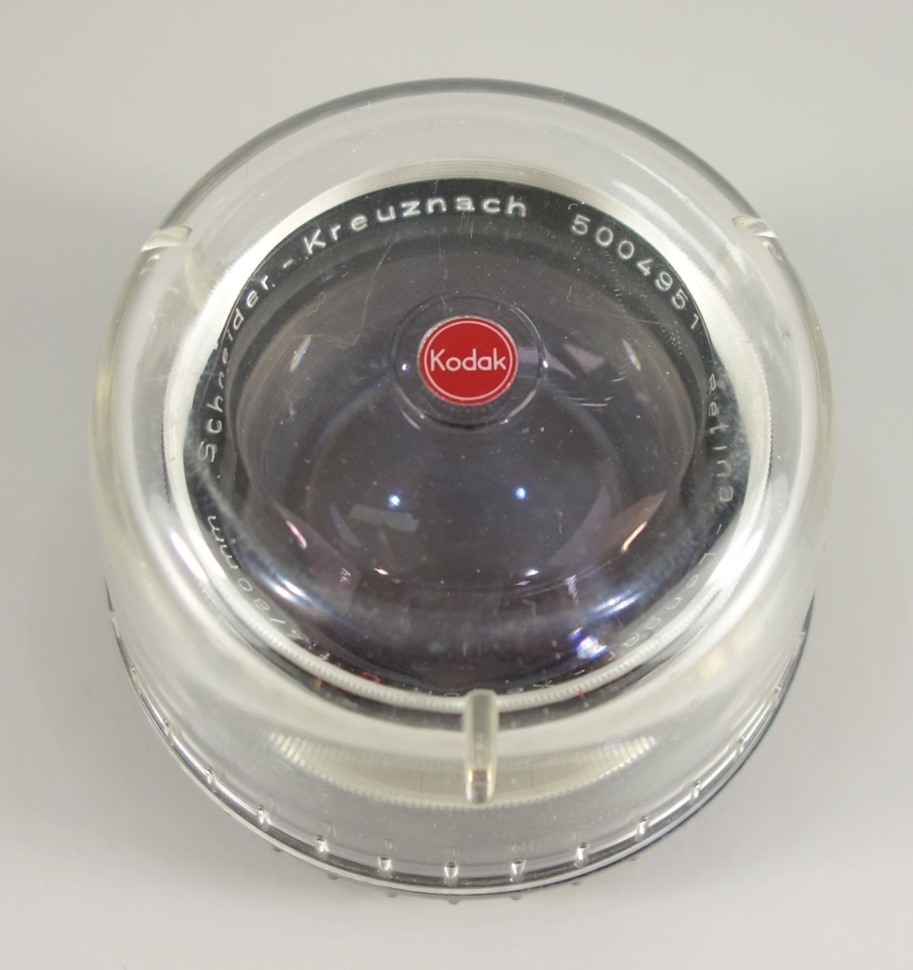 Tele-Objektiv für Kodak Retina, Schneider-Kreuznach Retina Longar-Xenon C 1:4/80 mm, 1954-60, - Bild 3 aus 4