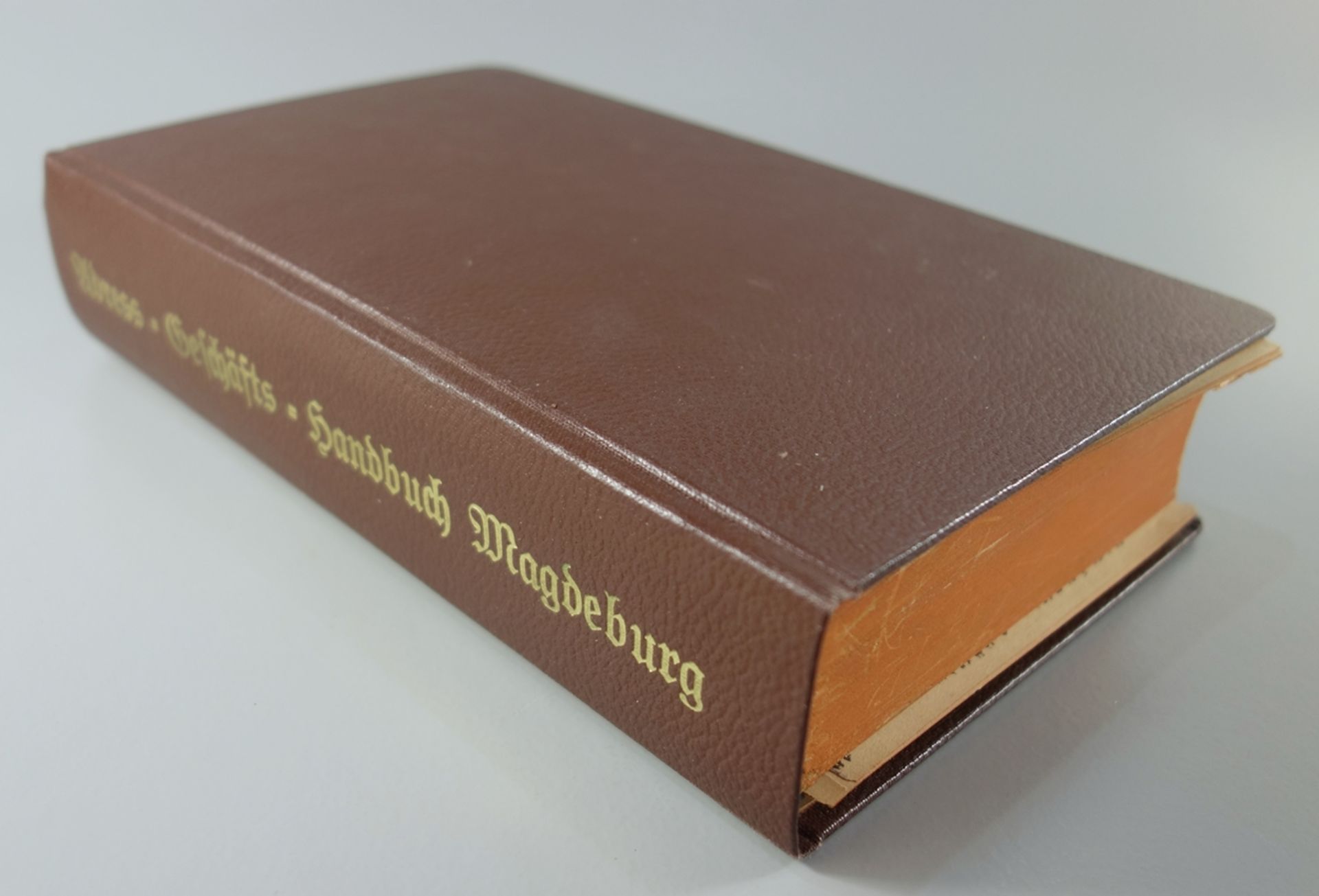 Adress- und Geschäfts-Handbuch von Magdeburg für das Jahr 1892, hrg. von Carl Robert Kiess, - Bild 2 aus 2
