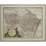 Franz Johann Joseph von Reilly (1766, Wien - 1820, ebd.), historische Karte "Der Altmark oder des