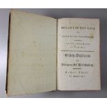 Gesetz-Bulletin des Königreichs Westphalen, Erster Theil des Jahres 1812, Druck J.H.Martin Aubel,