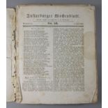 Insterburger Wochenblatt, Nr.53 Juli bis Nr.105 Dezember 1836, "Gedruckt, verlegt und redigirt von