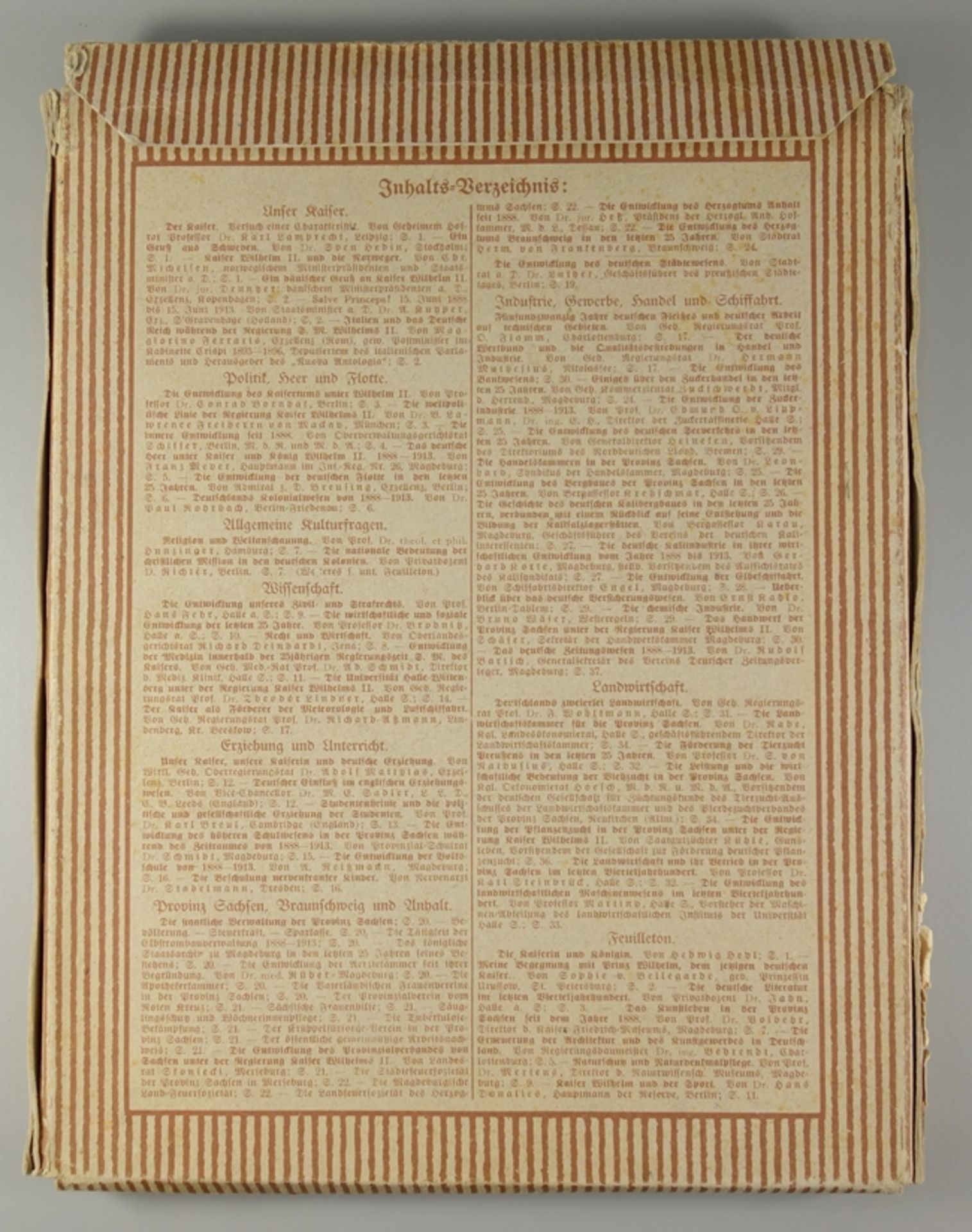 Kaisernummer der Magdeburgischen-Zeitung 15.Juni 1913, herausgegeben anlässlich des 25.Jahrestags - Bild 3 aus 4