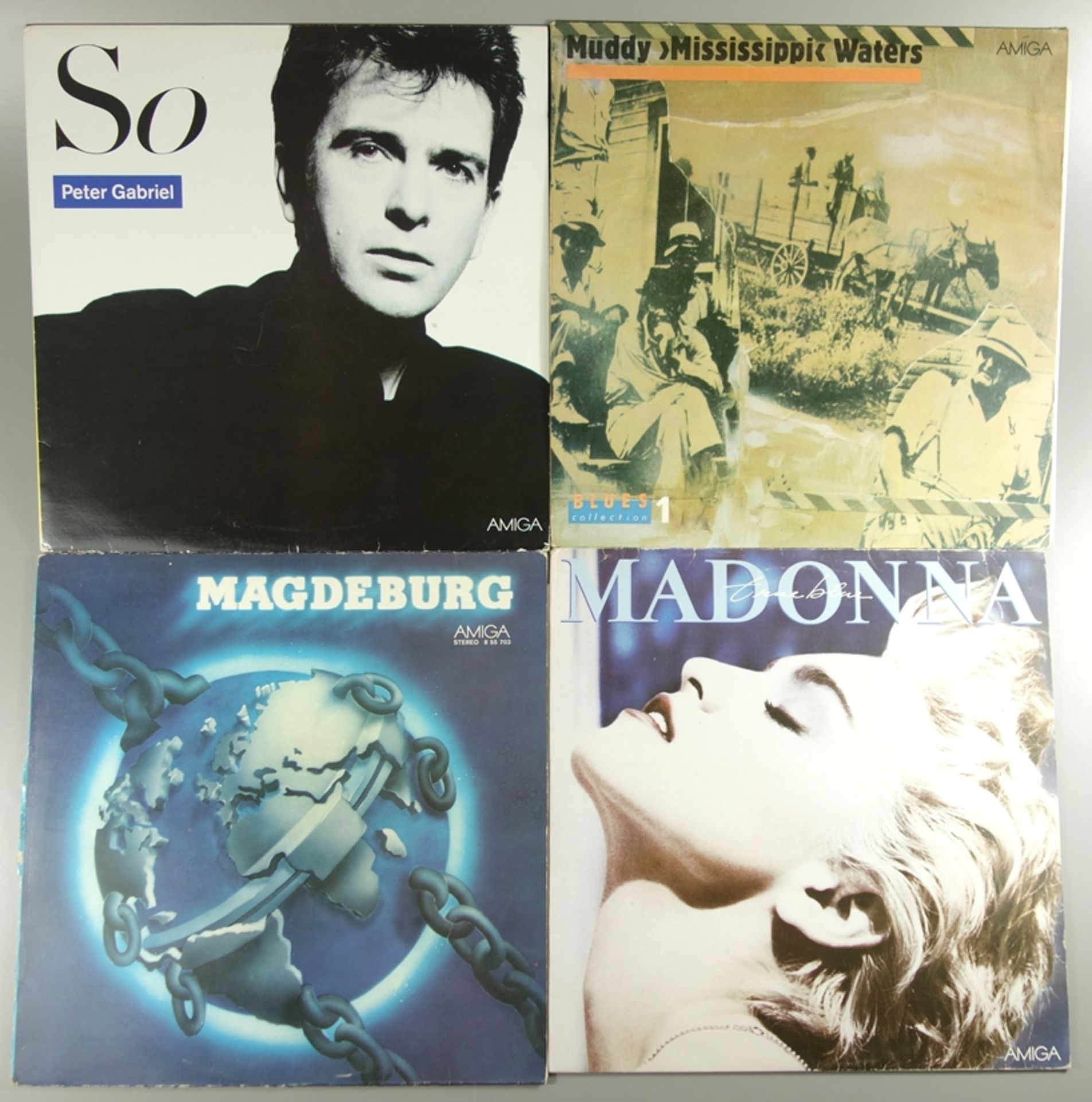 ca. 32 Schallplatten, AMIGA, u.a. Magdeburg; Muddy "Mississippi" Waters; Peter Gabriel; CCR; - Bild 6 aus 8