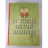 Adressbuch der Stadt Magdeburg 1950/51, Hrg. vom Rat der Stadt Magdeburg, Mitteldeutscher Verlag