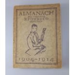 Almanach des Verlages R.Piper&Co, München, 1904-1914, 29 Bildbeigaben, u.a. von Paul Cézanne,