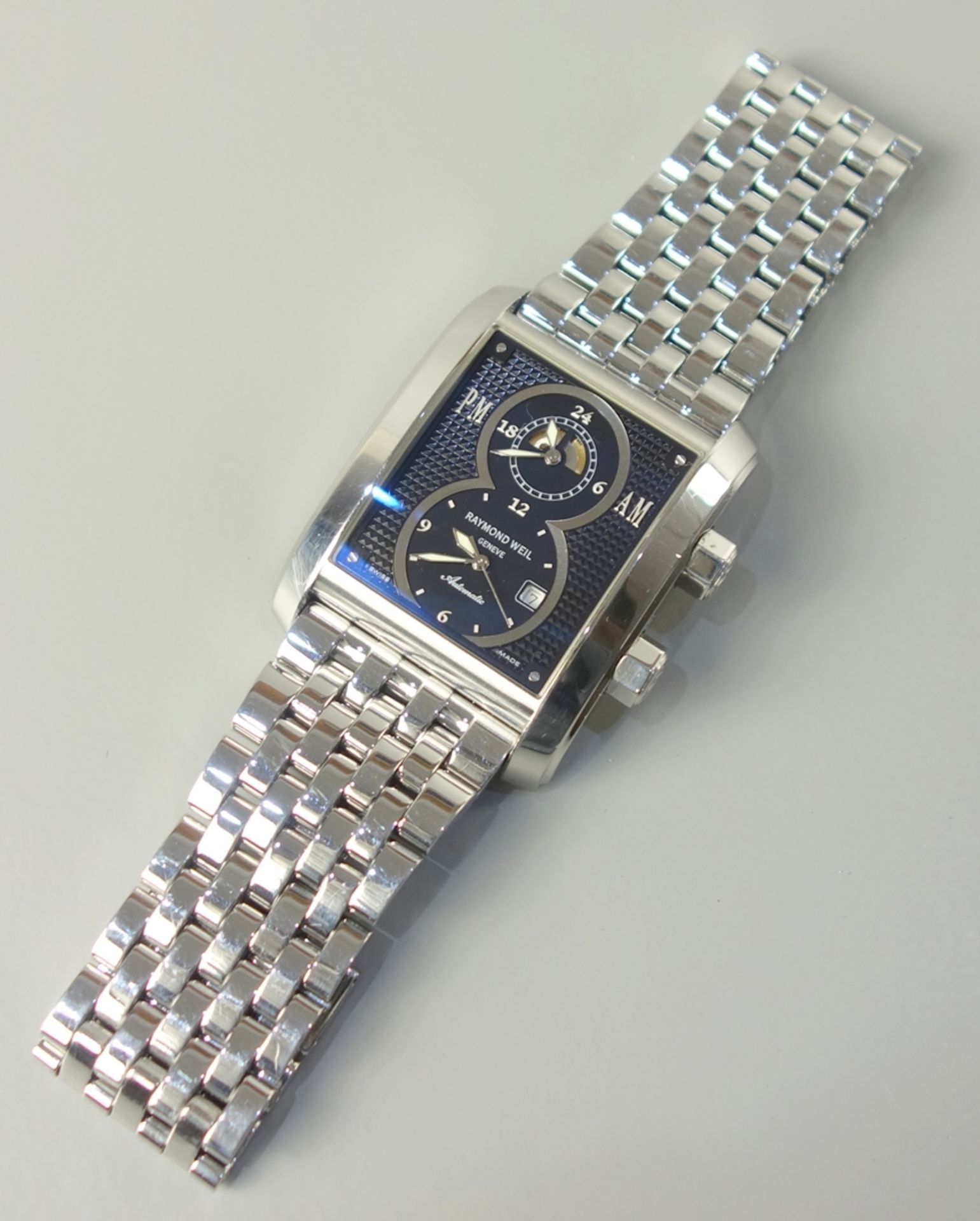 Armbanduhr Raymond Weil Collection Don Giovanni Dual Time 4888-st-20001, Automa - Bild 4 aus 8