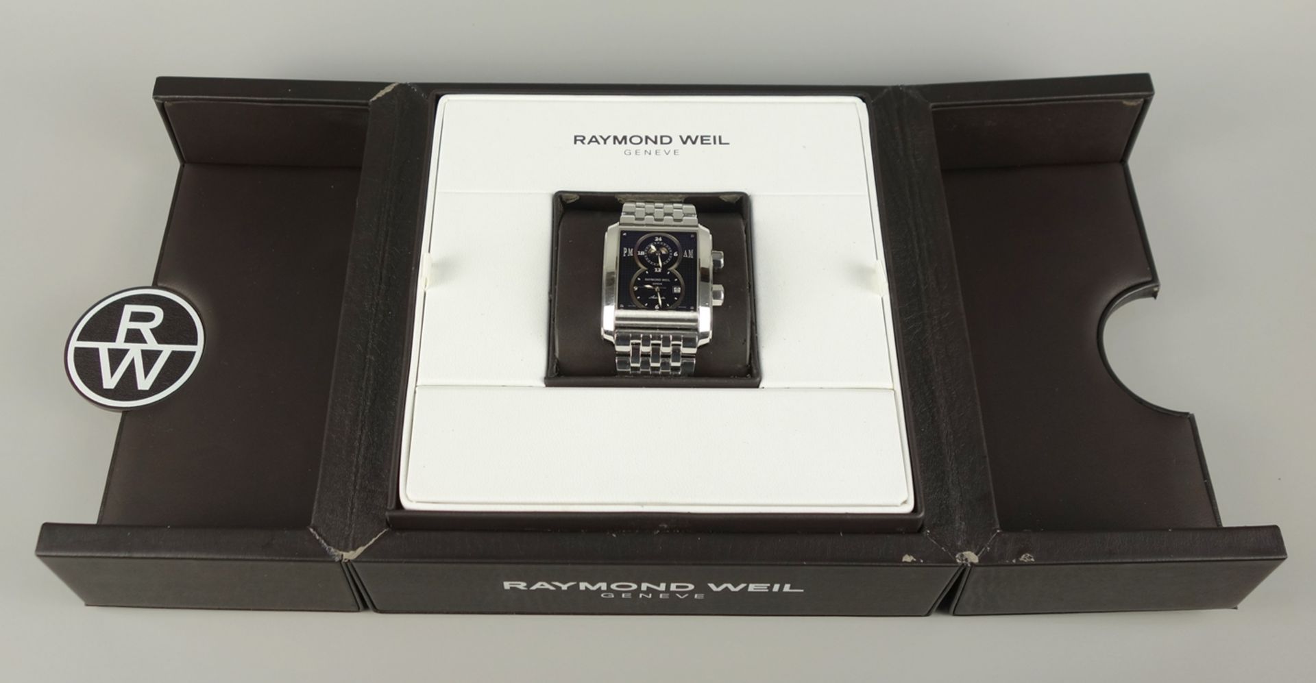 Armbanduhr Raymond Weil Collection Don Giovanni Dual Time 4888-st-20001, Automa - Bild 5 aus 8