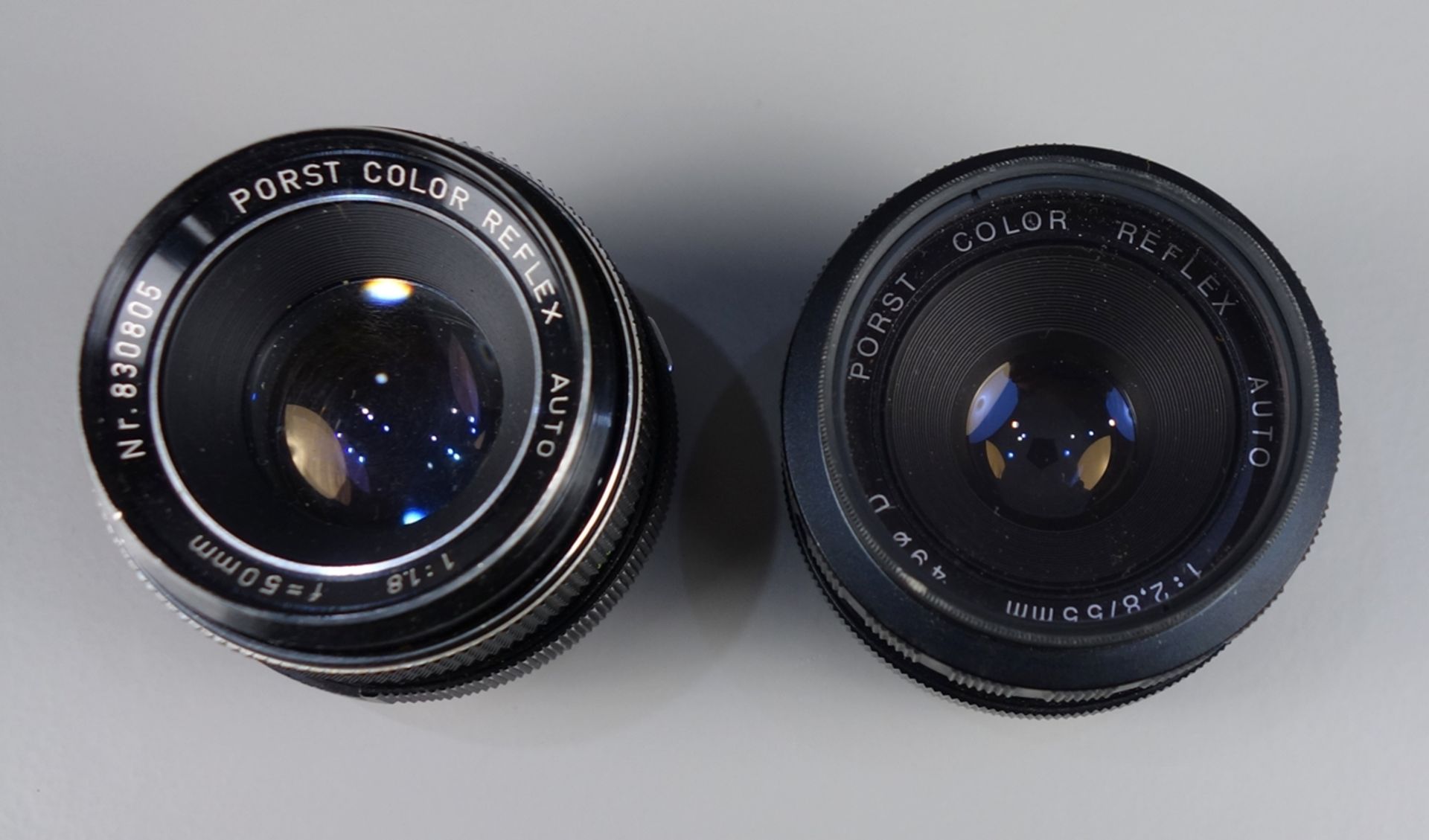 Analoge Spiegelreflexkamera, PORST reflex C-TL, Serien-Nr. 781205, mit Objektiv - Bild 2 aus 3