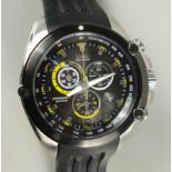 Herrenarmbanduhr Citizen Eco Drive Chronograph ATO 786-07E, Kal. H500, Edelstah