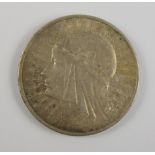 10 Zloty 1932, Polen, Queen Jadwiga, Silber, Gew.22,06g, s