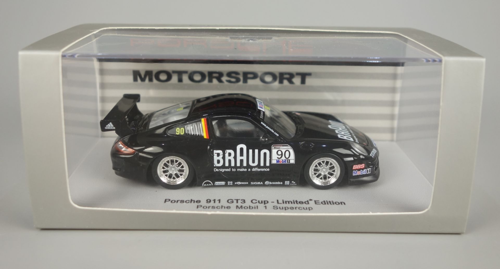 Modellauto Porsche 911 GT3 Cup-Limited*Edition, Minimax Ltd., Porsche Mobil 1