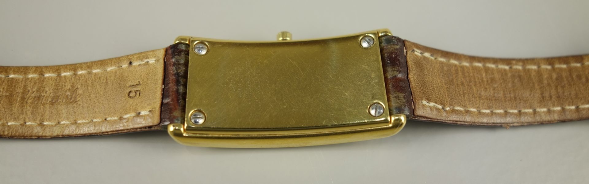 Damenarmbanduhr Maurice Lacroix "Fiaba"+ Zusatzarmband, rechteckiges, vergoldet - Bild 2 aus 4