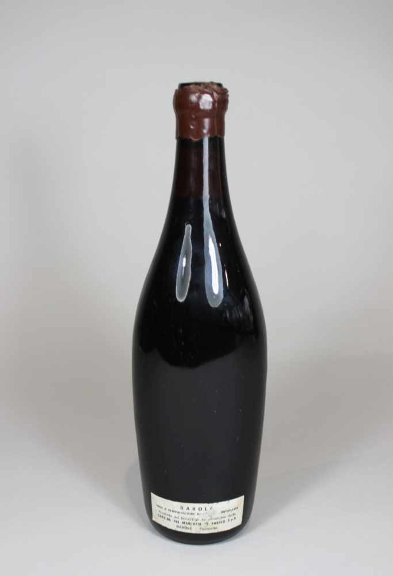 Wein 1945 Barolo Marchesi di Barolo, Italien, Rotwein aus dem Jahrgang 1947, 0,7 l, 13% vol. Der - Bild 2 aus 3