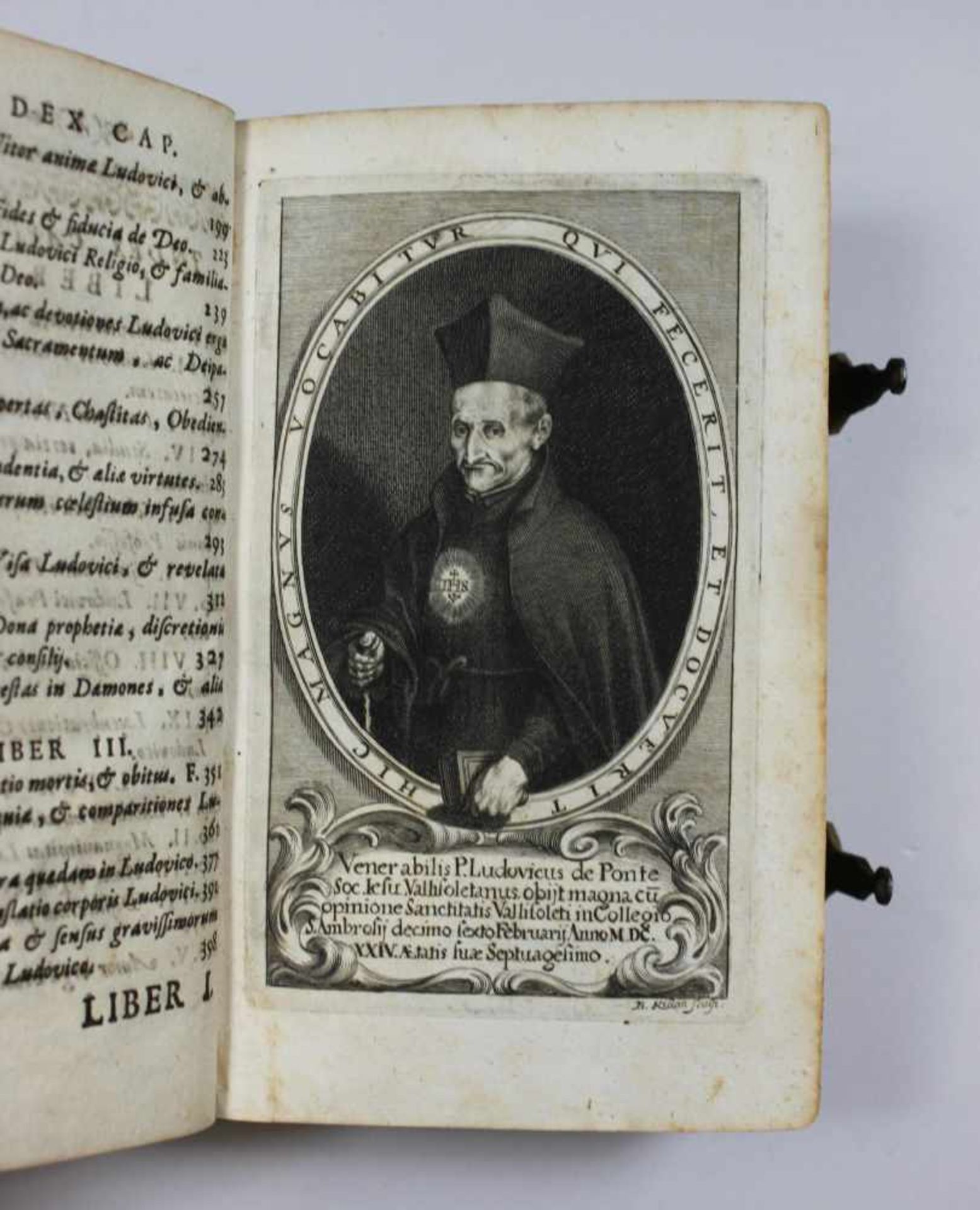 Vita et virtutes venerabilis patris Ludovici de Ponte, Societatis Jesu. Autor: Lamparter, - Bild 4 aus 4