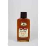 Flasche Traveler Fifth, Old Crow Kentucky Straight Bourbon Whiskey, 1985, 0,757 L. Flasche