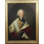 Porträt Friedrichs Wilhelm Karl von Württemberg (1754 - 1816), Öl a. Lwd., Maße: ca. 97 x 74 cm,