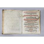 Niedling Johannes - Promtuarium Biblicum Rerum Et Locorum Communium, Oder Biblische Concordantien/