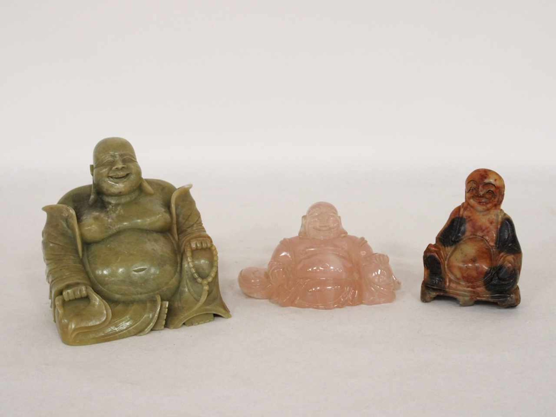 Drei "Lucky-Buddhas"