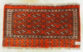 Buchara-Taschenfront, Russland, um 1930, 119 x 63 cm, Zustand B/C