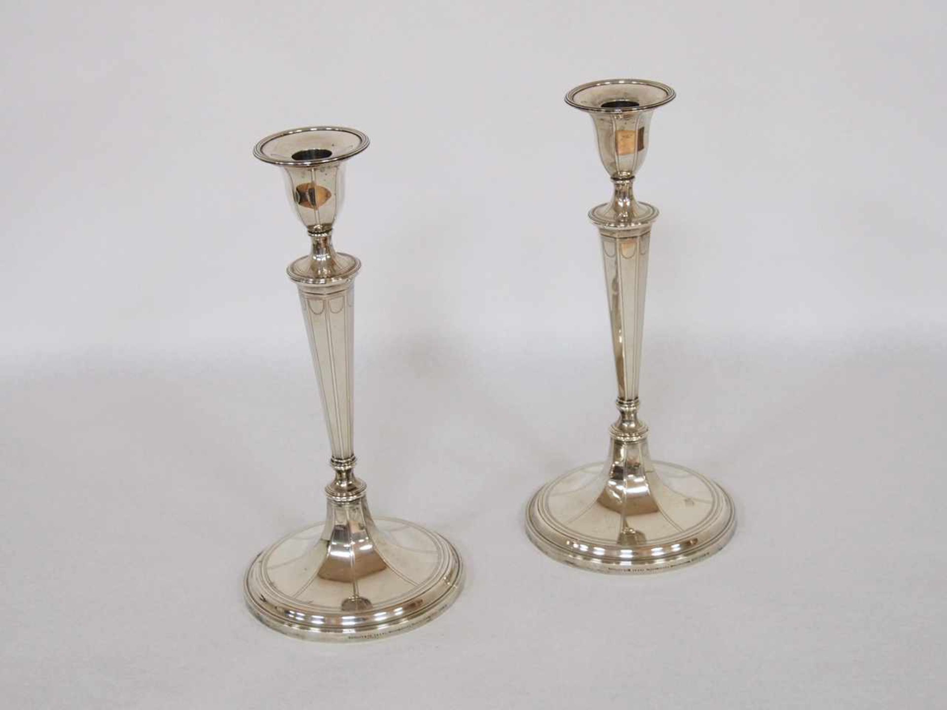 Paar Kerzenleuchter925er Silber (925-1000), Tiffany & Co, nach einem Original von John Green,