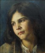 ROTH, Albert1881-?Brustportrait einer FrauÖl auf Malkarton, signiert unten rechts, 29 x 25 cm,