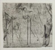 HECKEL, Erich1883-1970ReckaktRadierung, signiert und datiert (19)19 unten rechts, 22 x 23 cm,