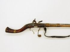 GewehrHolz, Stahl, Messing, Afghanistan, Länge 156 cm