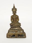 Thronender Buddha