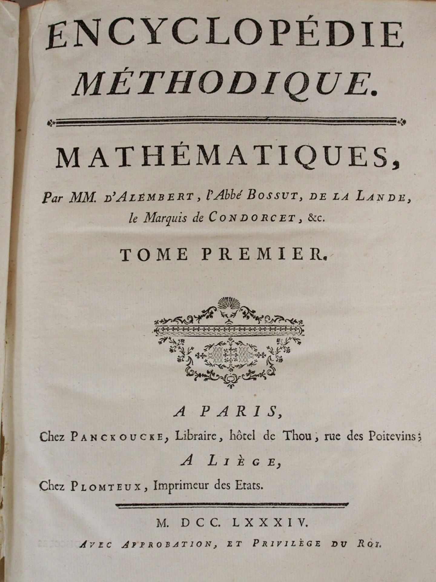 Encyclopédie méthodique - Bild 2 aus 3
