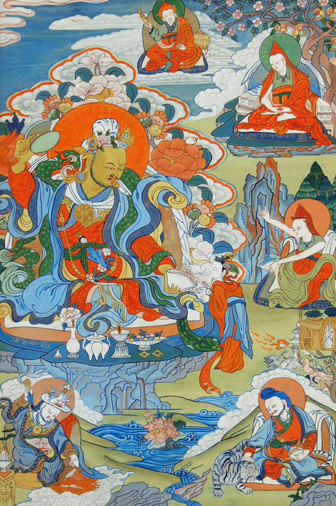 Zwei Thangka - Bild 3 aus 3