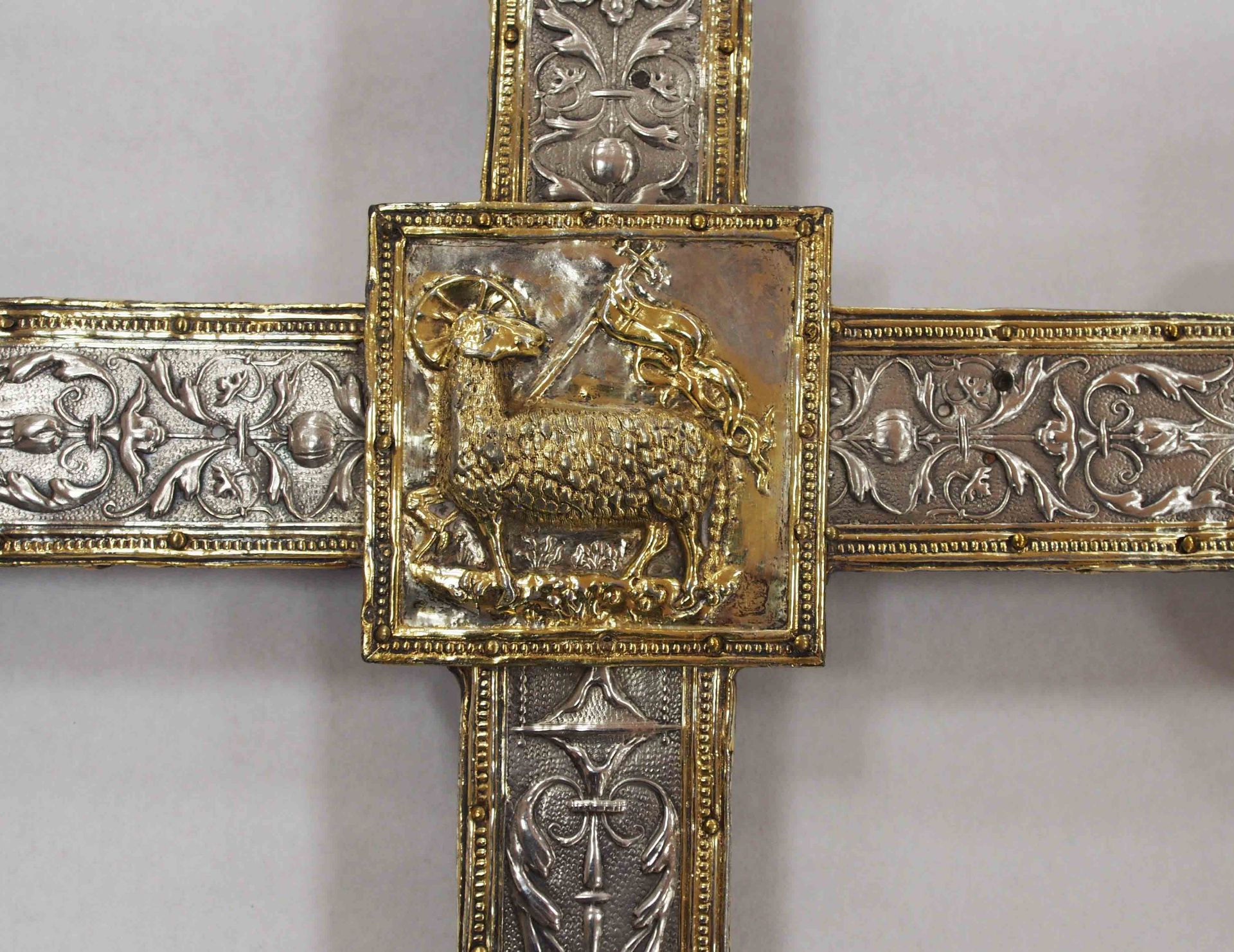Spätgotisches Silberkreuz (das Seydlitz-Kreuz) - Bild 3 aus 3