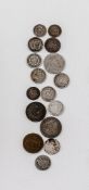 Konvolut historischer US-Kleinmünzen