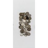 Konv. Dime- und Nickel-Münzen