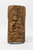 Holzrelief Uma-Maheshvara