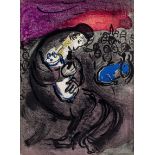 Chagall, Marc1887 Witebsk - 1985 Saint-Paul-de-Vence. Farblithogr. Das Klagelied des Jeremias. 1956.
