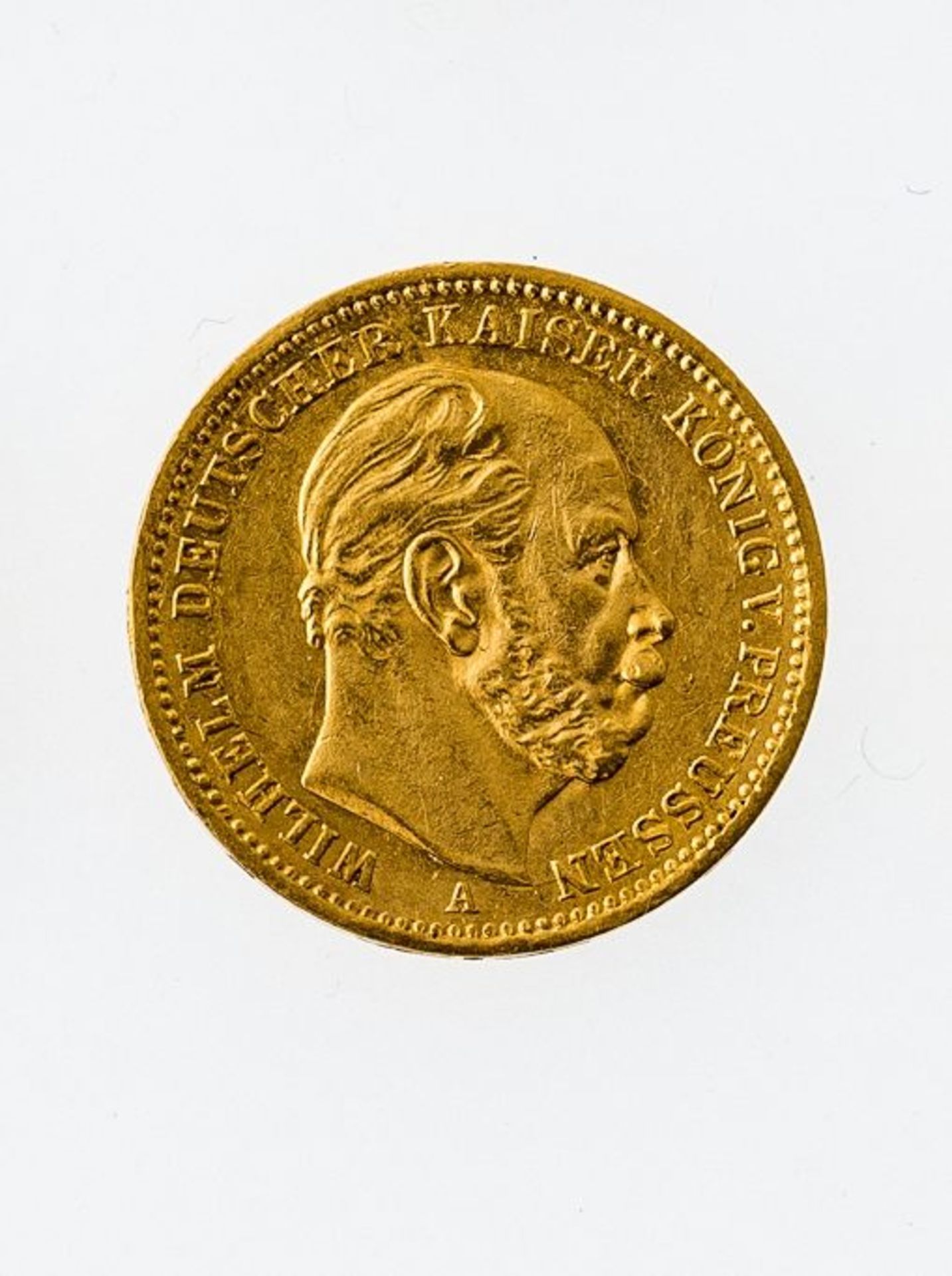 Preußen20 Mark 1871 A. GG 900, 7,94 g.
